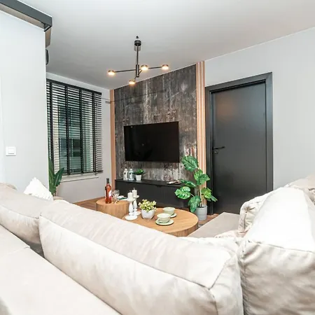 Lägenhet Apartly - Cisza W Nowoczesnym Stylu