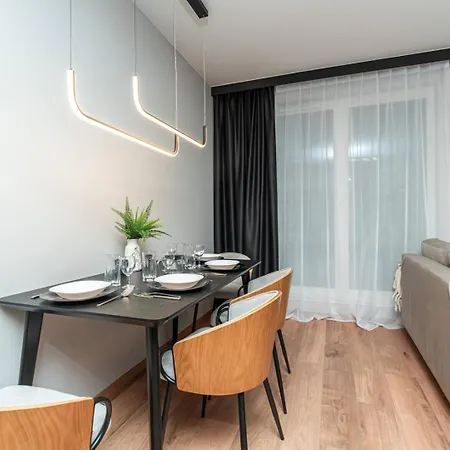 Lägenhet Apartly - Cisza W Nowoczesnym Stylu