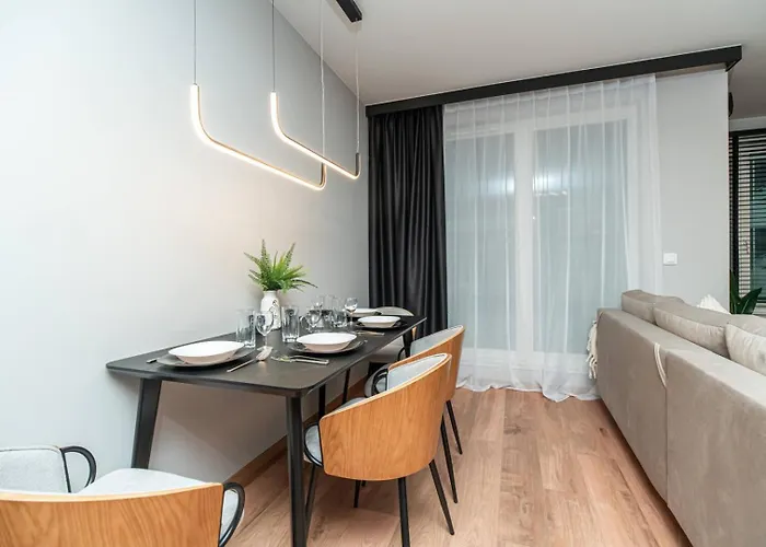 Lägenhet Apartly - Cisza W Nowoczesnym Stylu